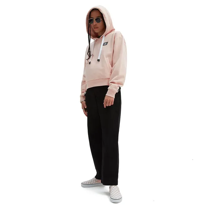 Vans Hoodies and Sweatshirts Women Boom Boom Check It Pullover Hoodie Pink