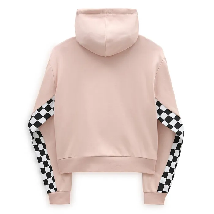 Vans Hoodies and Sweatshirts Women Boom Boom Check It Pullover Hoodie Pink