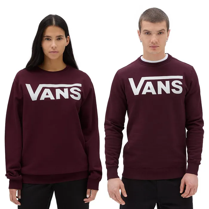 Vans Hoodies and Sweatshirts Women Classic Crew II Red