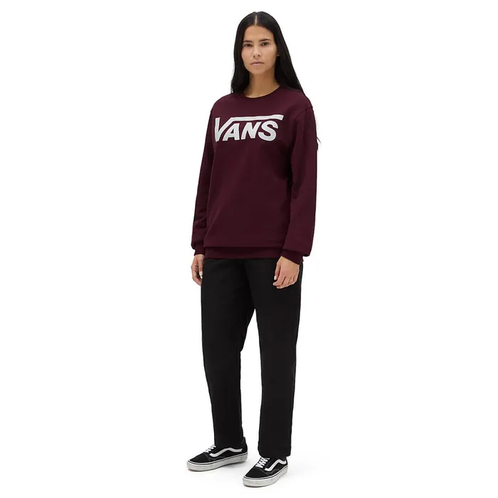 Vans Hoodies and Sweatshirts Women Classic Crew II Red