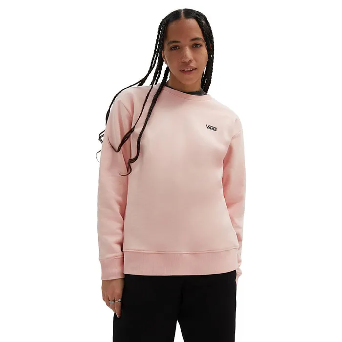 Vans Hoodies and Sweatshirts Women Flying V Boyfriend Fit Crew Sweatshirt Pink