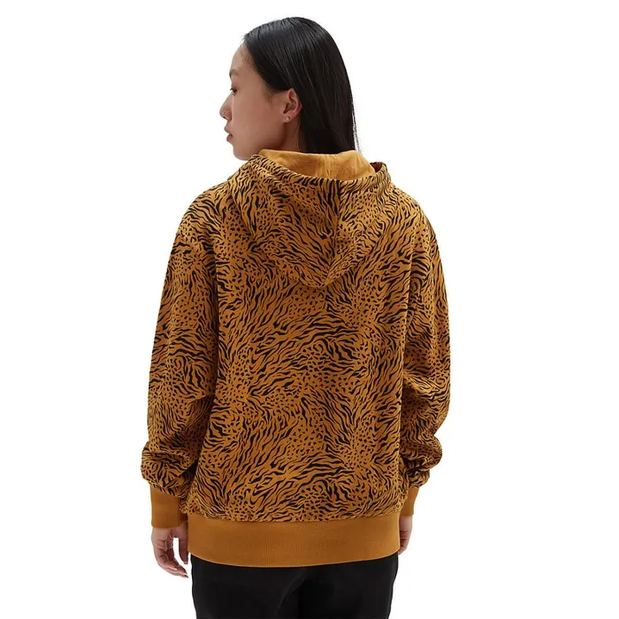Vans Hoodies and Sweatshirts Women Scout Animal Pullover Hoodie Brown