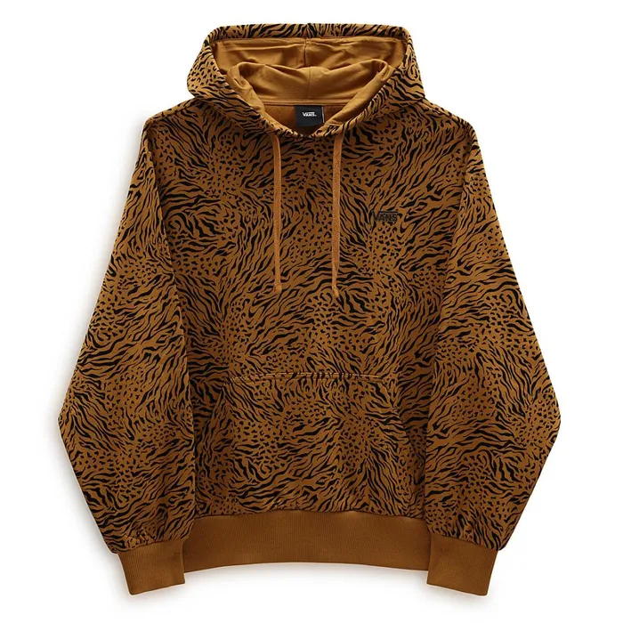 Vans Hoodies and Sweatshirts Women Scout Animal Pullover Hoodie Brown