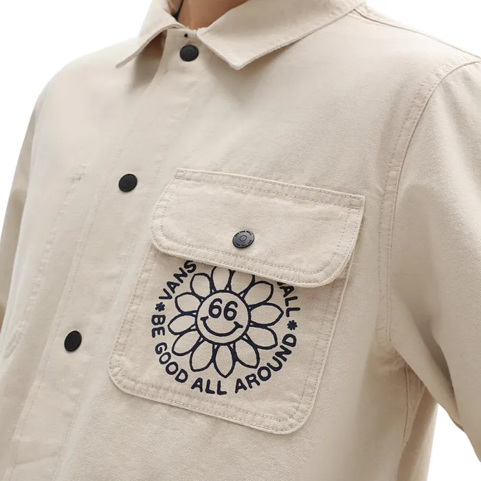 Vans Jackets and Coats Men Drill Chore Coat White