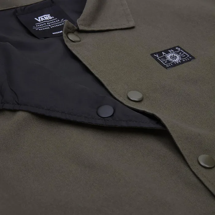 Vans Jackets and Coats Men Perris and Dennis Reversible Torrey Jacket Green