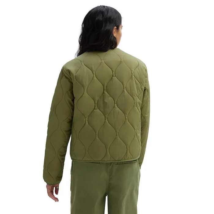 Vans Jackets and Coats Women Forces OS Short Reversible Liner Jacket Green