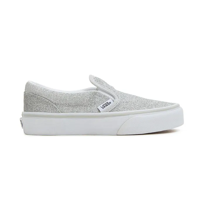 Vans Kids Shoes 48 Years Kids Classic SlipOn Glitter Shoes 48 Years Grey
