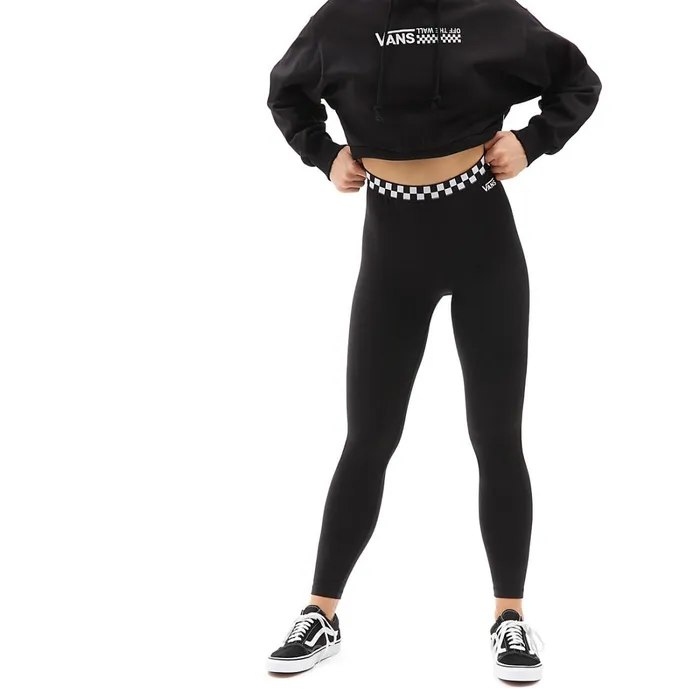 Vans Leggings and Shorts Women Bladez Check Leggings Black
