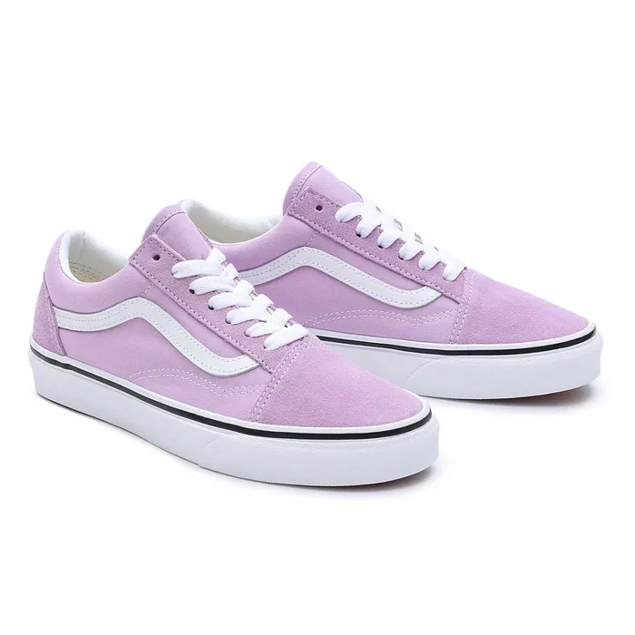 Vans Lowtop Shoes Men Color Theory Old Skool Shoes Purple