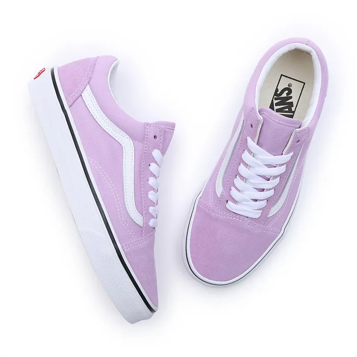 Vans Lowtop Shoes Men Color Theory Old Skool Shoes Purple