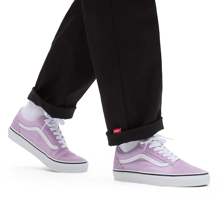 Vans Lowtop Shoes Men Color Theory Old Skool Shoes Purple