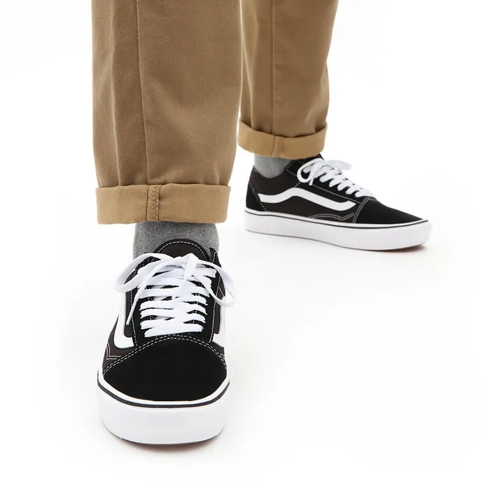 Vans Lowtop Shoes Men Comfycush Old Skool Shoes Black