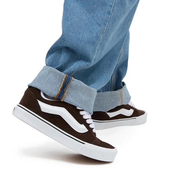 Vans Lowtop Shoes Men Knu Skool Shoes Brown