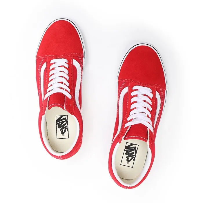 Vans Lowtop Shoes Men Old Skool Shoes Red
