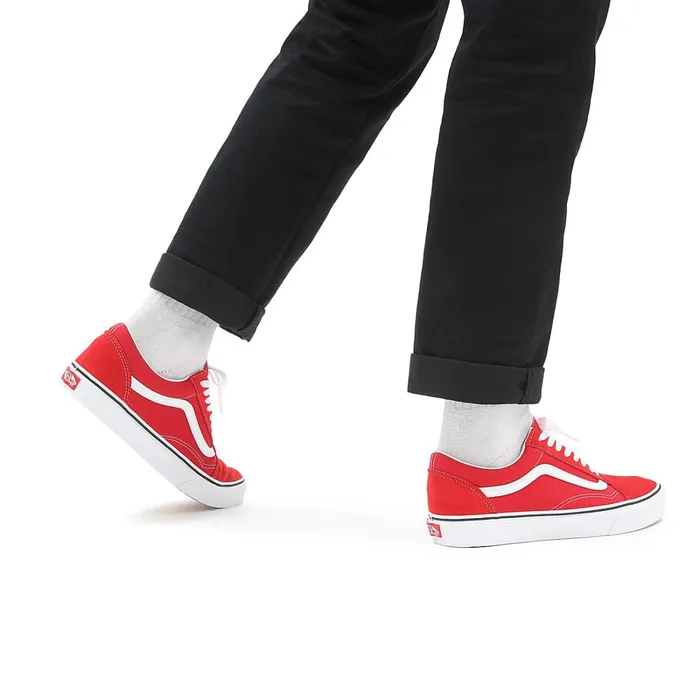 Vans Lowtop Shoes Men Old Skool Shoes Red