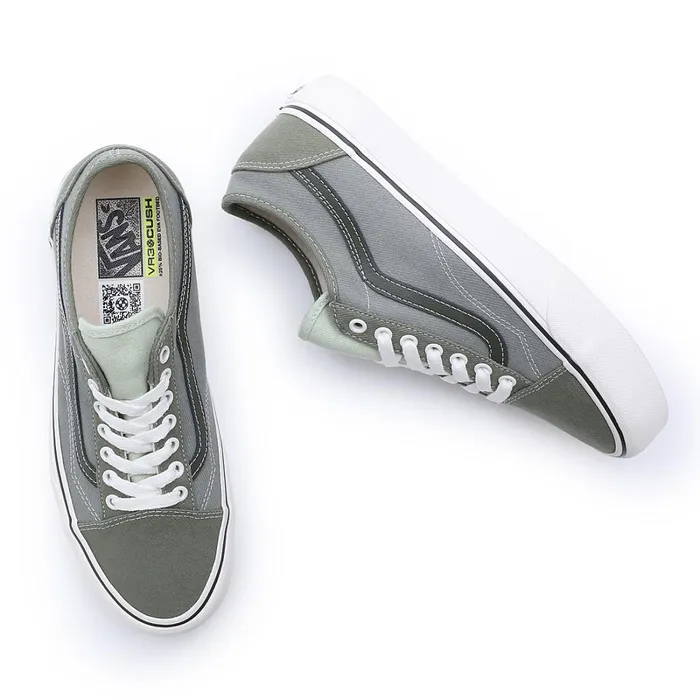 Vans Lowtop Shoes Men Old Skool Tapered VR3 Shoes Green Grey
