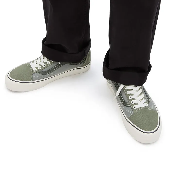 Vans Lowtop Shoes Men Old Skool Tapered VR3 Shoes Green Grey