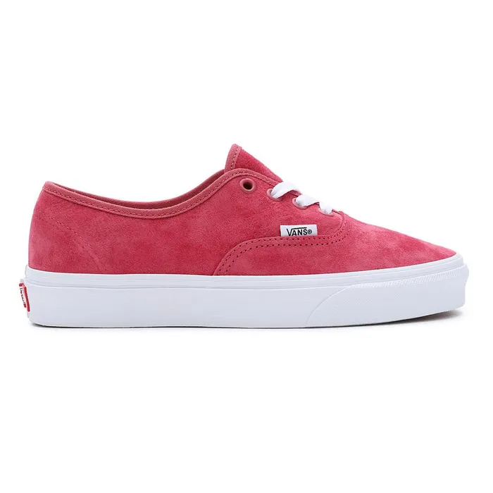 Vans Lowtop Shoes Men Pig Suede Authentic Shoes Red