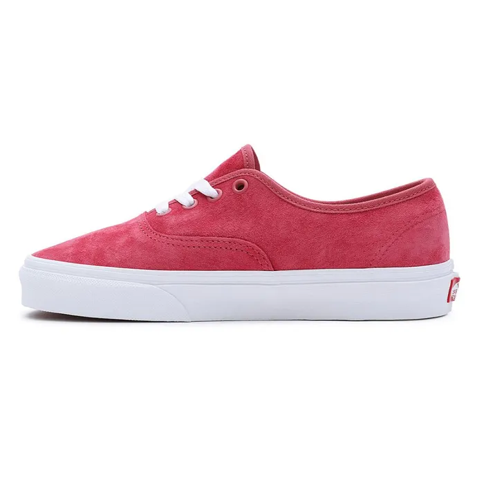 Vans Lowtop Shoes Men Pig Suede Authentic Shoes Red