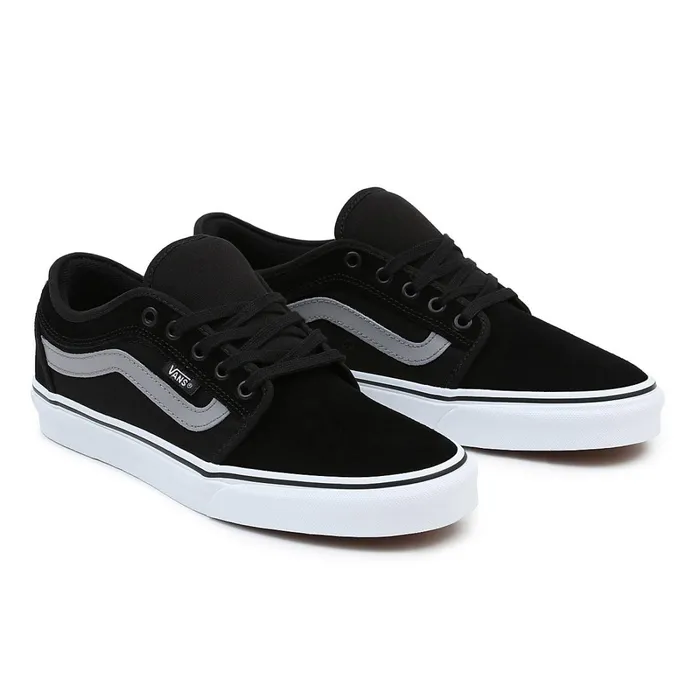 Vans Lowtop Shoes Women Chukka Low Sidestripe Shoes Black