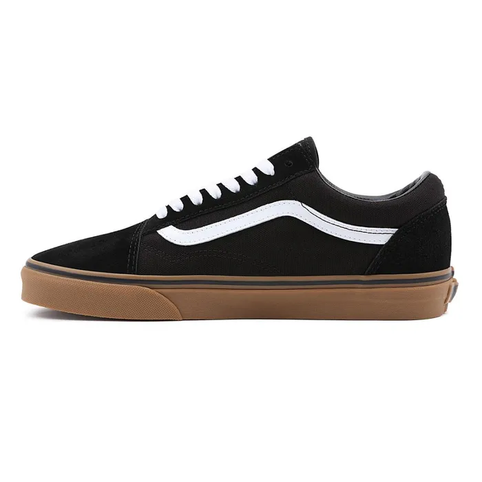 Vans Lowtop Shoes Women Gumsole Old Skool Shoes Black