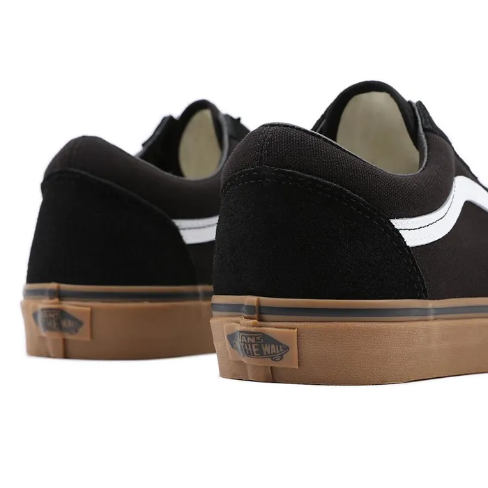 Vans Lowtop Shoes Women Gumsole Old Skool Shoes Black