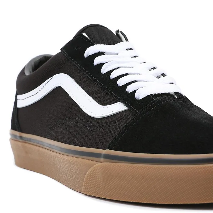 Vans Lowtop Shoes Women Gumsole Old Skool Shoes Black
