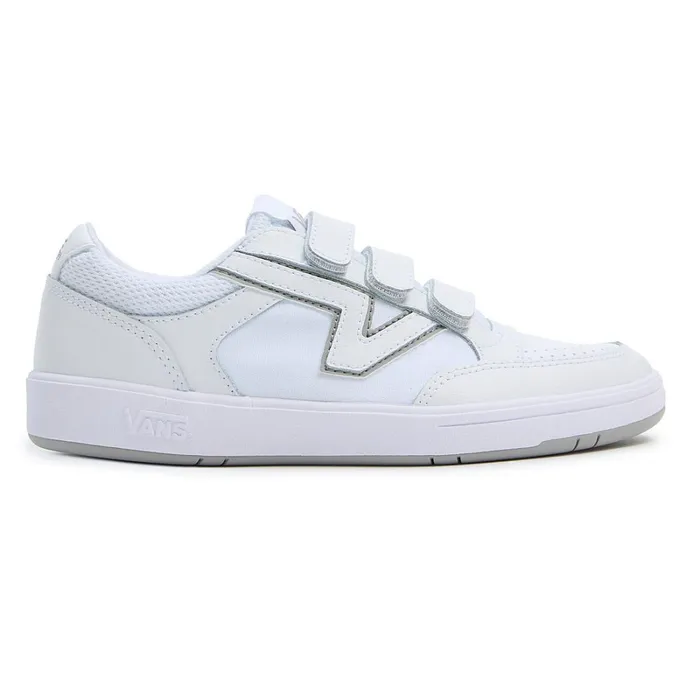 Vans Lowtop Shoes Women Lowland ComfyCush Hook And Loop Shoes White