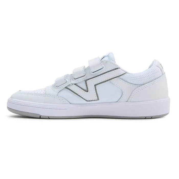 Vans Lowtop Shoes Women Lowland ComfyCush Hook And Loop Shoes White