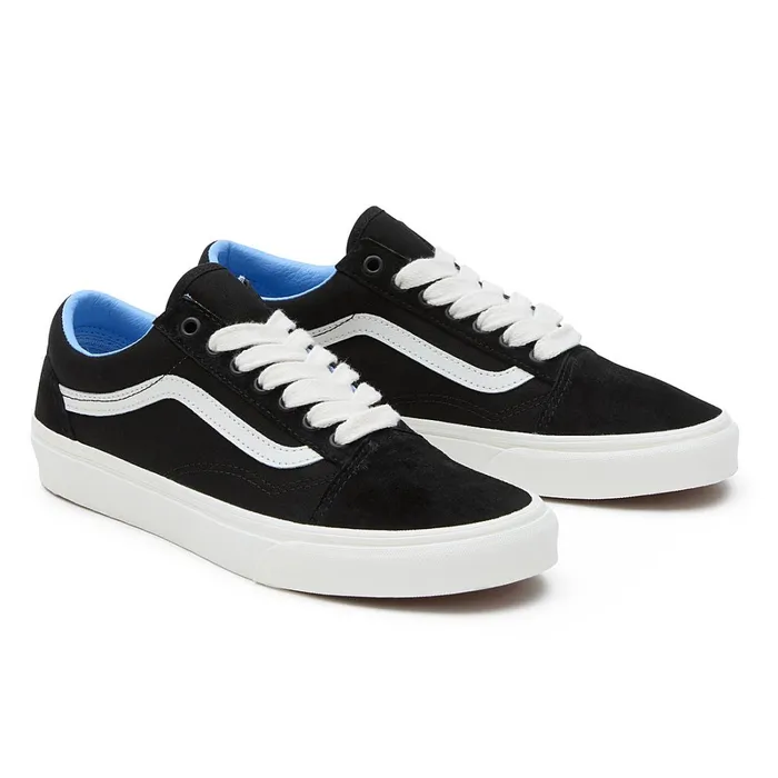 Vans Lowtop Shoes Women Oversized Laces Old Skool Shoes Black