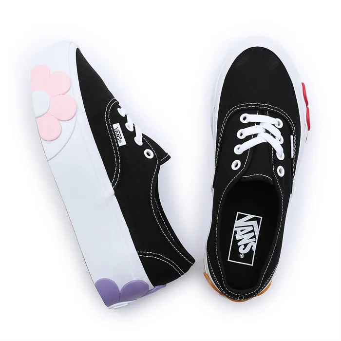 Vans Platform Shoes Women Authentic Stackform OSF Shoes Black