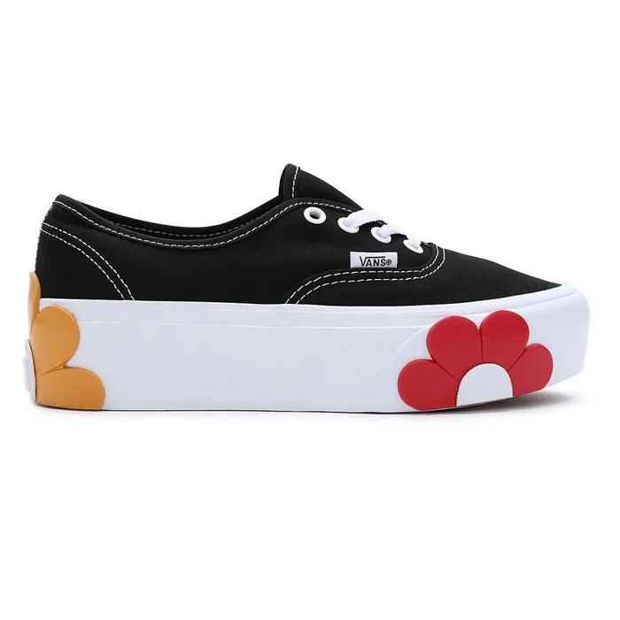 Vans Platform Shoes Women Authentic Stackform OSF Shoes Black