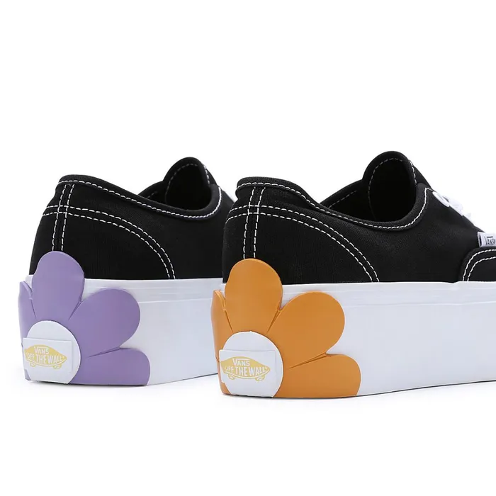 Vans Platform Shoes Women Authentic Stackform OSF Shoes Black