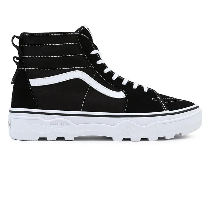 Vans Platform Shoes Women Sentry SK8Hi WC Shoes Black