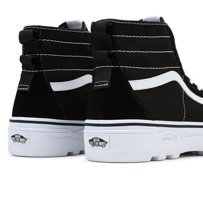 Vans Platform Shoes Women Sentry SK8Hi WC Shoes Black