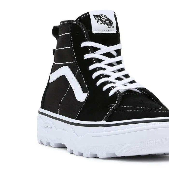 Vans Platform Shoes Women Sentry SK8Hi WC Shoes Black