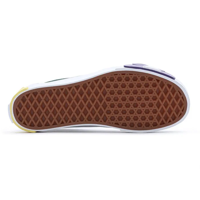 Vans Platform Shoes Women Sk8Hi Tapered Stackform OSF Shoes Green Grey