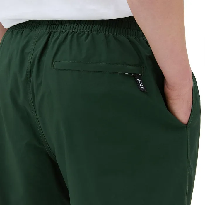 Vans Shorts and Boardshorts Men Primary Solid Elastic 17034 Boardshorts Green