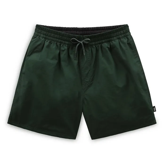 Vans Shorts and Boardshorts Men Primary Solid Elastic 17034 Boardshorts Green