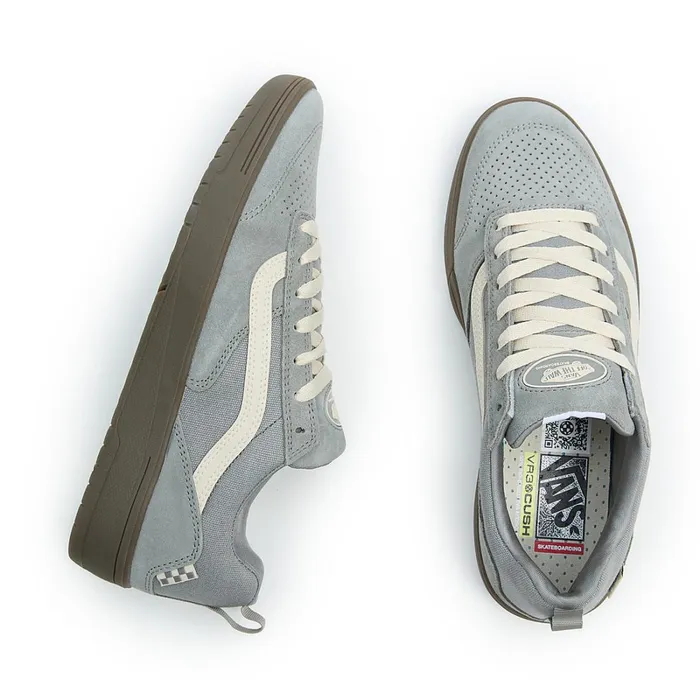 Vans Skate Shoes Women Zahba Shoes Grey