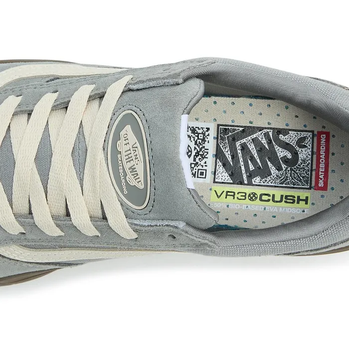 Vans Skate Shoes Women Zahba Shoes Grey