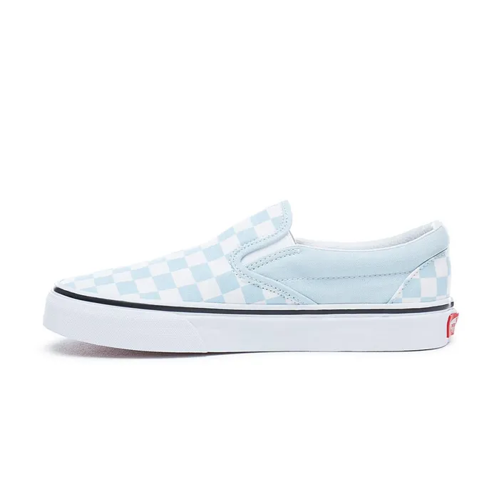 Vans Slipon Shoes Men Checkerboard Classic SlipOn Shoes Blue