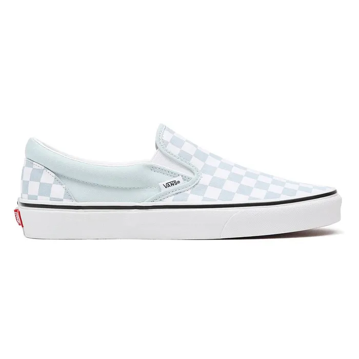 Vans Slipon Shoes Men Checkerboard Classic SlipOn Shoes Blue