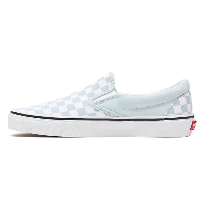 Vans Slipon Shoes Men Checkerboard Classic SlipOn Shoes Blue