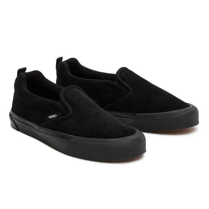 Vans Slipon Shoes Men Knu Slip Shoes Black