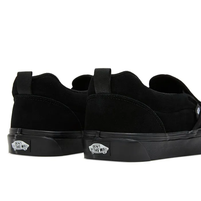 Vans Slipon Shoes Men Knu Slip Shoes Black
