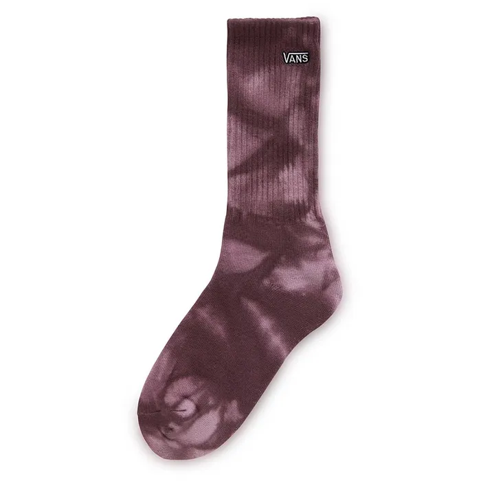 Vans Socks Women Tie Dye Crew Socks 1 Pair Red