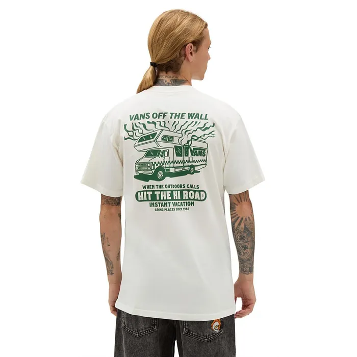 Vans Tshirts and Tanks Men Hi Road RV TShirt White