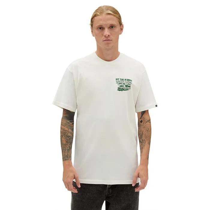 Vans Tshirts and Tanks Men Hi Road RV TShirt White