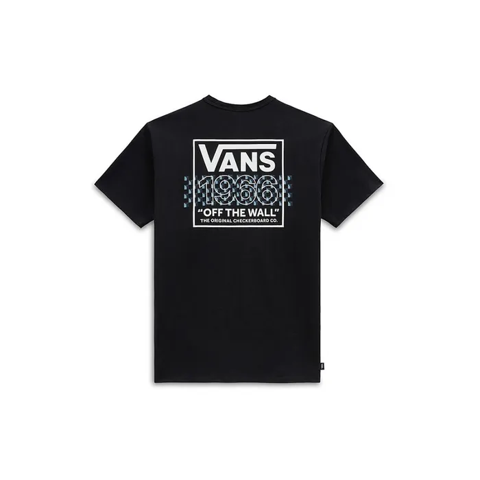 Vans Tshirts and Tanks Men Off The Wall Checkerboard TShirt Black